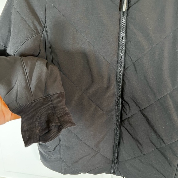 Athleta Girl | Jump To It | Puffer | Jacket | Black | Hooded | M (8-10) - Picture 3 of 8